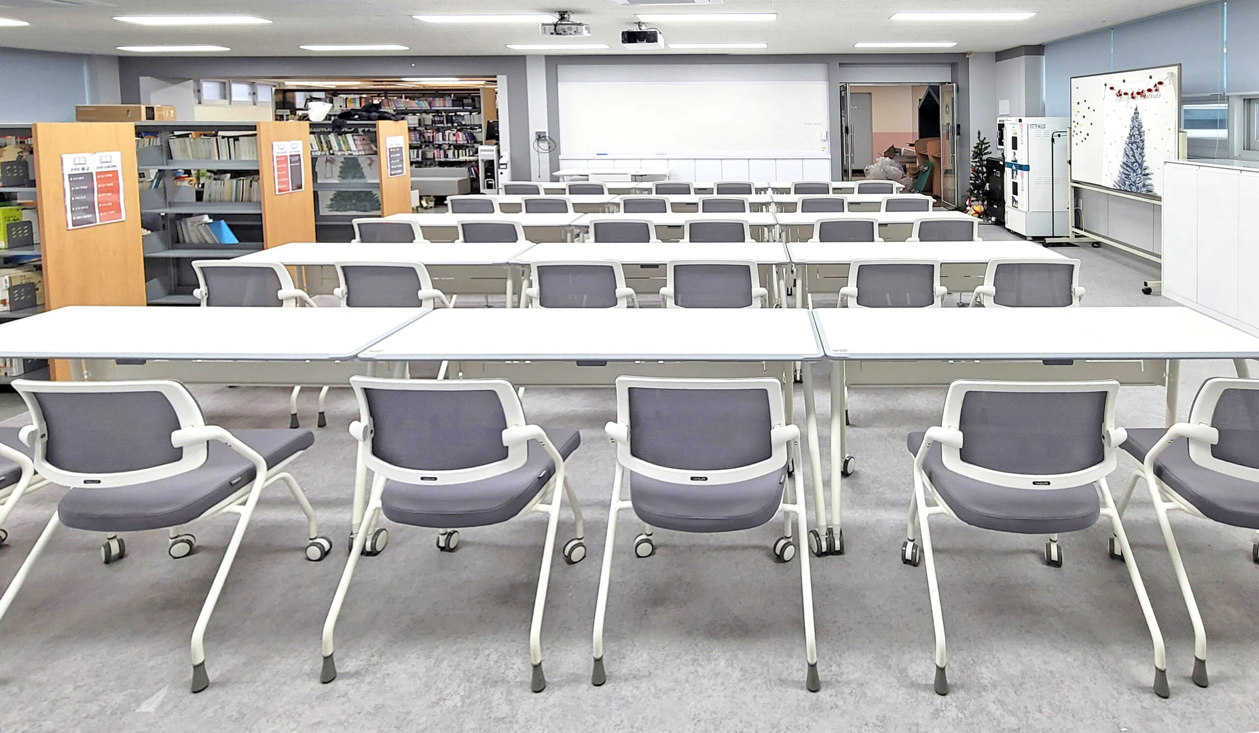 서산 대산고등학교 가구 납품 — 학습 좌석·책상